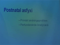 Postnatal asfyxi