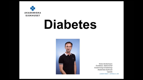 Diabetes 2017, del 1