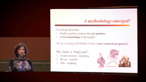 womENcourage 2015 Keynote: Towards Expressive 3D Modeling: An example of career in Computer Graphics by Professor Marie-Paule Cani