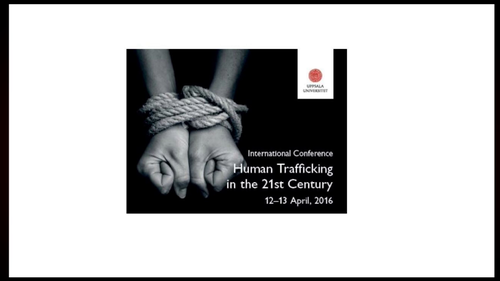 Session 1: Judicial tools to combat human trafficking, part 1