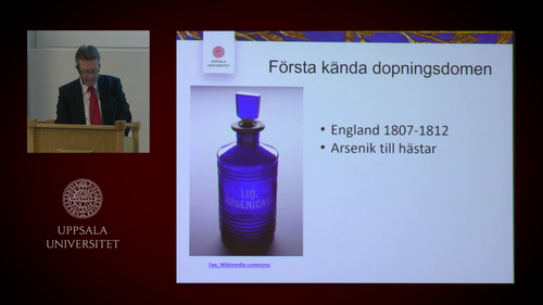 Mikael Hedeland: Fr�n kobolt till kobragift � nya utmaningar inom dopningskontroll.