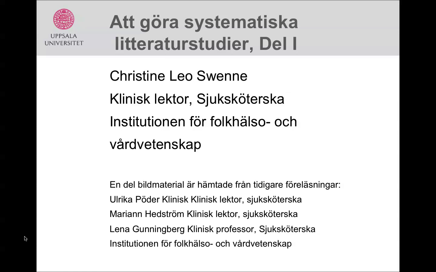 Att Göra Systematiska Littera Medfarm Play Uppsala Universitet