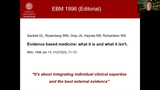 Förhandsvisning (thumbnail) från videon Good and Bad Science: Evidence-Based Medicine, Part 2