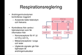 Förhandsvisning (thumbnail) från videon Respirationsfysiologi VI