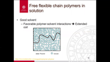 Förhandsvisning (thumbnail) från videon Lecture 8 - Part 2a - Polymers in solution