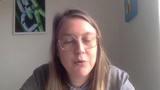 Förhandsvisning (thumbnail) från videon Några röster om onlineundervisning - Sofia Ahlberg, universitetslektor vid engelska institutionen