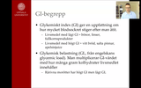Förhandsvisning (thumbnail) från videon GI-kost