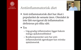 Förhandsvisning (thumbnail) från videon Antinflammatorisk kost