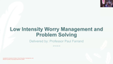 Förhandsvisning (thumbnail) från videon 4. Worry time and Problem-solving - del I