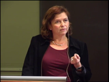 Förhandsvisning (thumbnail) från videon Installationsföreläsningar 2009 - Karin Nordin, Från genetik till palliativ vård  tvärvetenskaplig vårdforskning
