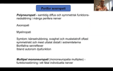 Förhandsvisning (thumbnail) från videon Neuromuskulära sjukdomar del 2