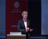 Förhandsvisning (thumbnail) från videon Installationsföreläsningar 2010 - Karin Forsberg Nilsson, Får man cancer av stamceller?