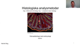 Förhandsvisning (thumbnail) från videon Föreläsning: Histologiska analysmetoder (VBE 2020)