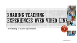 Förhandsvisning (thumbnail) från videon Sharing teaching experiences over video link