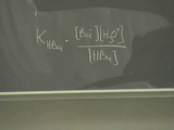 Förhandsvisning (thumbnail) från videon Allmän kemi - jämviktslära - pH 1 (2003), del 1 av 5