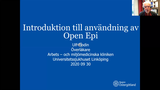 Förhandsvisning (thumbnail) från videon Four fold table and Epi Info Flodin UPRISE
