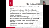 Förhandsvisning (thumbnail) från videon Samhällets förändrade skiktningar del 1