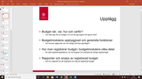 Förhandsvisning (thumbnail) från videon Budgetmodulen - instruktionsvideo för nya användare inför budget 2021