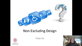 Förhandsvisning (thumbnail) från videon 9. Non-excluding design - How-to