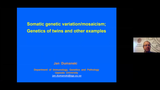 Förhandsvisning (thumbnail) från videon 20210126 Somatic variation / Mosaicism Jan Dumanski