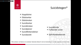 Förhandsvisning (thumbnail) från videon Suicidologi_0_kort introduktion