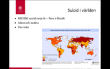Förhandsvisning (thumbnail) från videon Suicidologi_1_Epidemiologi
