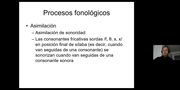 Förhandsvisning (thumbnail) från videon FonÃ©tica clase 3 2a parte