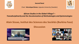 Förhandsvisning (thumbnail) från videon Webinar on West African Dynamics co-hosted by Forum for Africa Studies and Mande Studies Association