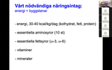 Förhandsvisning (thumbnail) från videon Öersikt metabolism - Staffan Johansson