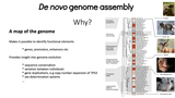 Förhandsvisning (thumbnail) från videon De novo genome assembly