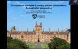 Förhandsvisning (thumbnail) från videon Occupational therapists and primary teacher collaboration: an Australian perspective