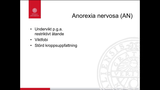 Förhandsvisning (thumbnail) från videon Ãtstörningar, del 2 (av 6)