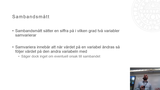 Förhandsvisning (thumbnail) från videon Statistik för dokumentation och analys_3 VT23