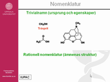 Förhandsvisning (thumbnail) från videon Organisk kemi med läkemedelsinriktning - Nomenklatur (vt 11), del 1 av 2