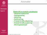 Förhandsvisning (thumbnail) från videon Organisk kemi med läkemedelsinriktning - Aromat (vt 11), del 1 av 2