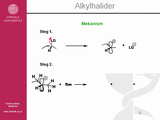 Förhandsvisning (thumbnail) från videon Organisk kemi med läkemedelsinriktning - Alkylhalider (vt 11), del 4 av 4