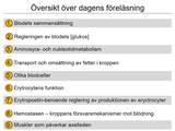 Förhandsvisning (thumbnail) från videon 17 Blodet och kroppens energiomsÃ¤ttning (1)