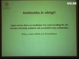 Förhandsvisning (thumbnail) från videon Vad driver resistens mot antibiotika?