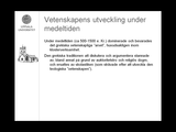 Förhandsvisning (thumbnail) från videon Vetenskapshistoria del 2