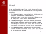 Förhandsvisning (thumbnail) från videon Forskningsdesign 2 II
