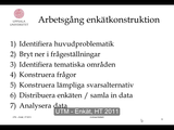 Förhandsvisning (thumbnail) från videon Enkätmetodik_Melldahl_II