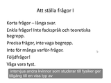 Förhandsvisning (thumbnail) från videon Intervju som metod_Danielsson_II