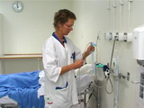 Förhandsvisning (thumbnail) från videon Andningsundervisning - Sugning av övre luftvägarna