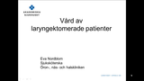 Förhandsvisning (thumbnail) från videon Öron-, näs- och halssjukvård, del 3 av 3