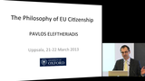 Förhandsvisning (thumbnail) från videon The Philosophy of EU Citizenship