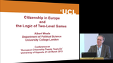 Förhandsvisning (thumbnail) från videon Citizenship in Europe and the Logic of Two-Level Political Contracts