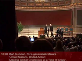 Förhandsvisning (thumbnail) från videon FN:s generalsekreterare Ban Ki-moon föreläser i Uppsala