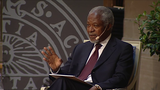 Förhandsvisning (thumbnail) från videon Kofi Annan och Jan Eliasson besöker Uppsala universitet