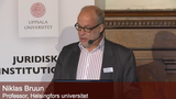 Förhandsvisning (thumbnail) från videon Prof. Niklas Bruun, Helsingfors universitet, Finland