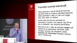 Förhandsvisning (thumbnail) från videon Svensk elförsörjning i framtiden  en fråga med globala dimensioner